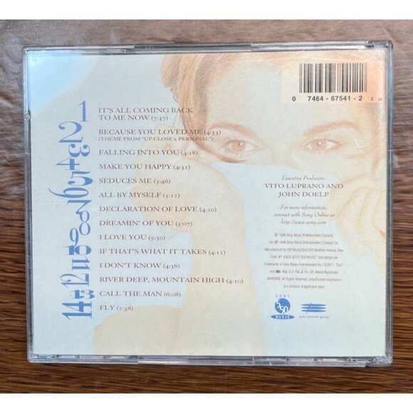 Celine Dion CD Album Collection Lot Of 7 Falling Into You / Lets Talk About Love - Picture 9 of 16